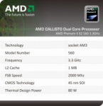 AMD Phenom II X2 560